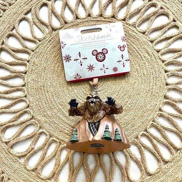 NWT Disney Sketchbook Ornament Yeti Animal Kingdom Expedition Everest - Picture 2 of 6
